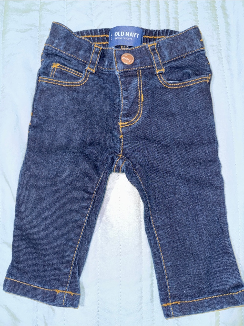Dark Wash Skinny Jeans from Old Navy